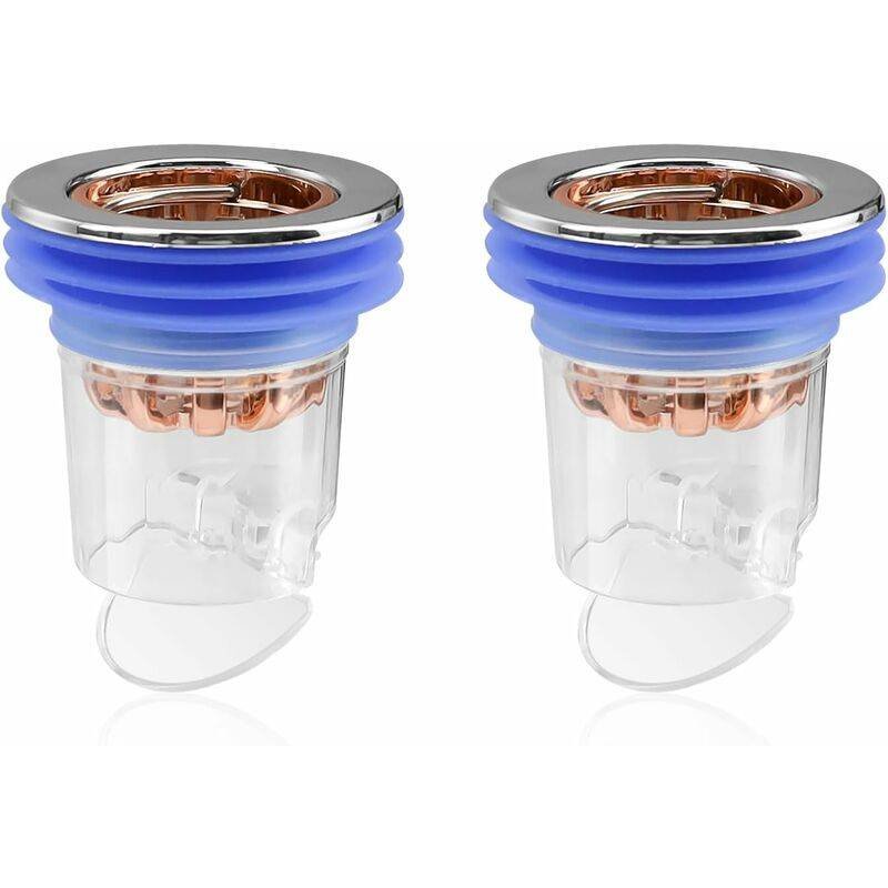 Anti-Odor Valve, 2 pcs Anti-Odor Shower Plug, Anti-Odor Shower Plug For Shower Floor, Deodorizing Core For Balcony,