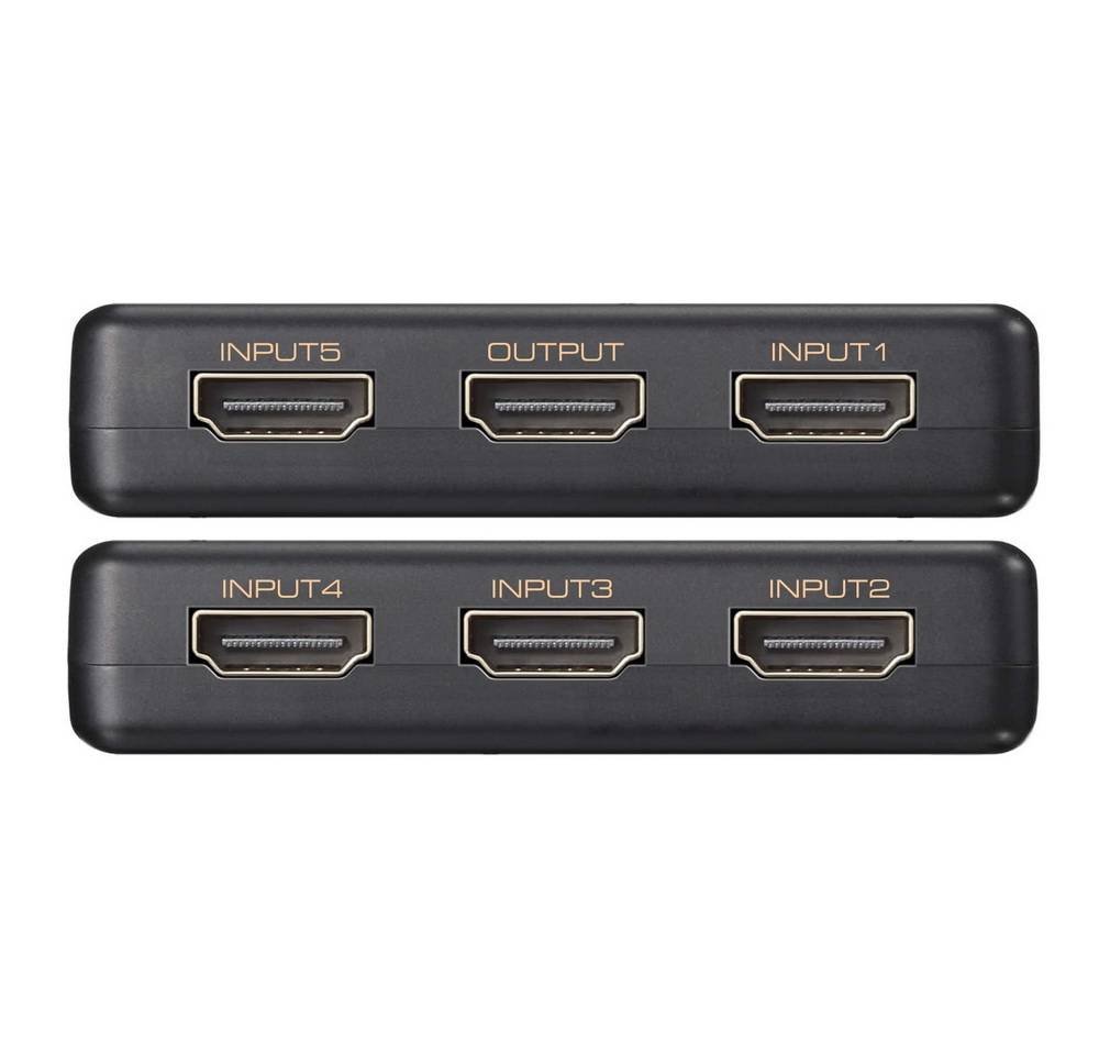 Simplecom CM305 Ultra HD 5 Way HDMI Switch 5 IN 1 OUT Splitter 4K@60Hz 