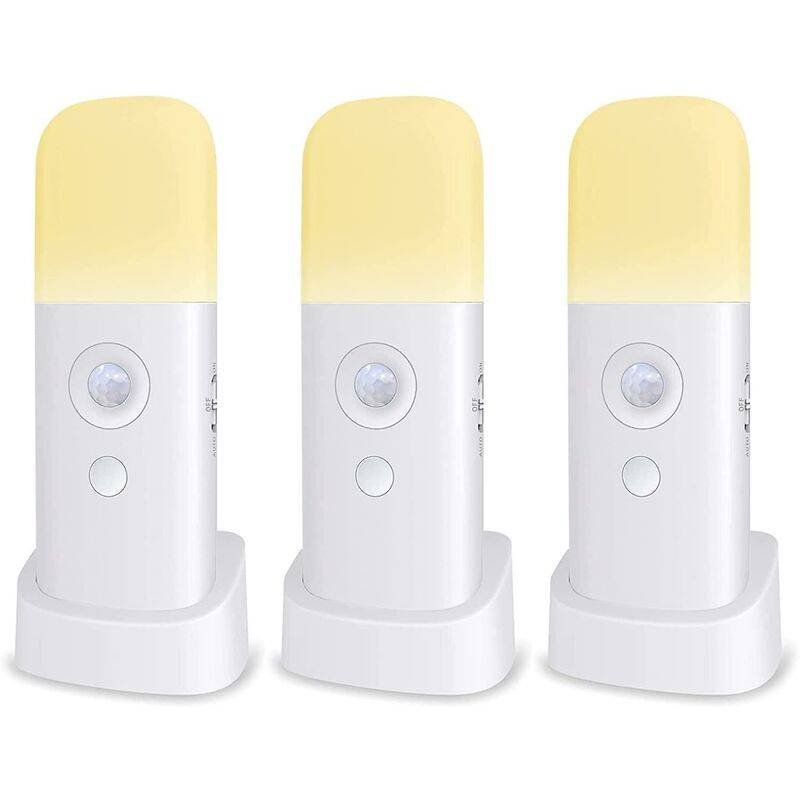 Kids Night Light, Motion Sensor Lamp, Adjustable Brightness, Portable, Rechargeable, For Bedroom, Kids ROom, And Living