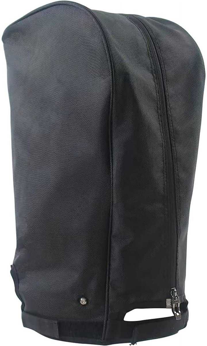 Golf Bag Cover - Waterproof Rain Cover - Golf Bag Rain Cover - Fits Almost All Travel Bags Golf Bag - Carrying Cart for Men and Women Golfers (Color: Canvas Black)