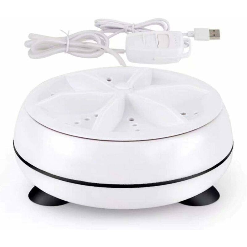 Mini Portable Ultrasonic Dirt Remover Washing Machine Usb Cable For Travel Home Business Trip