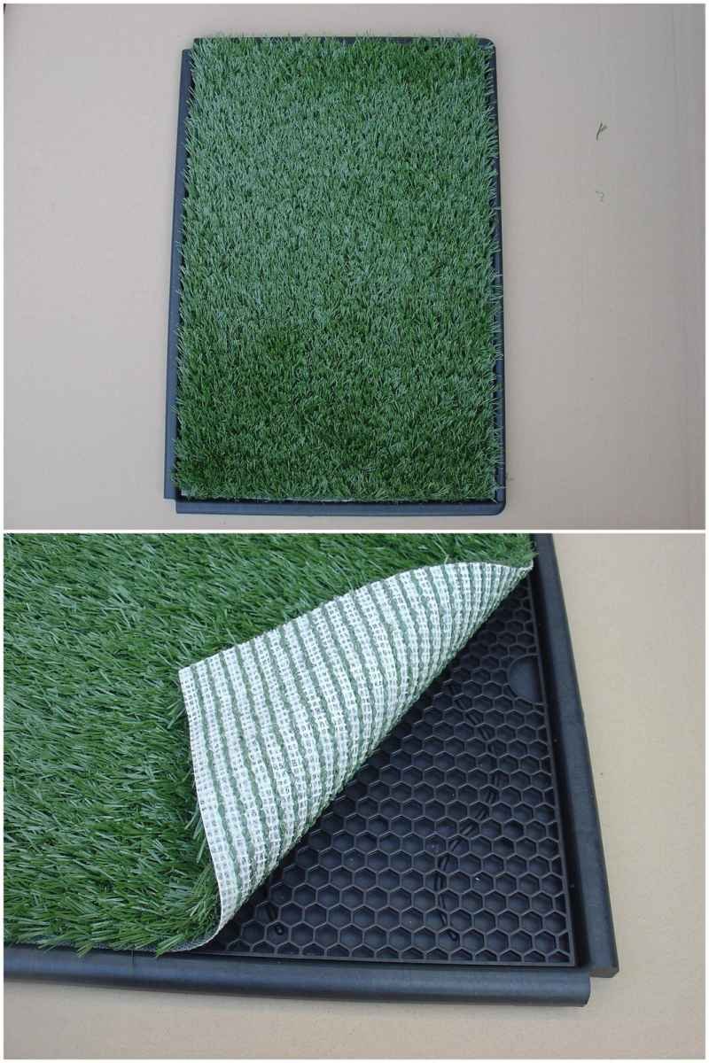 YES4PETS Indoor Dog Puppy Toilet Grass Potty Training Mat Loo Pad 85 x 63 cm
