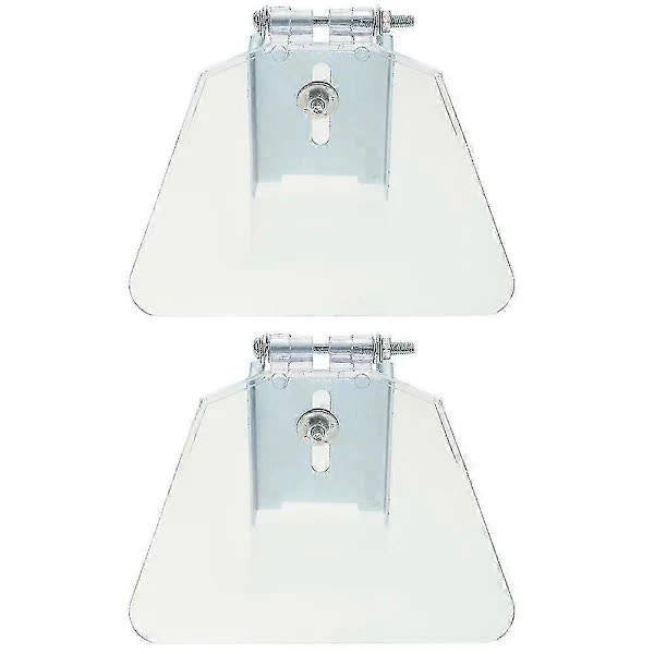 Bench Grinder Guard Replacement Eye Guard Accessories 2pcs with Screws Included