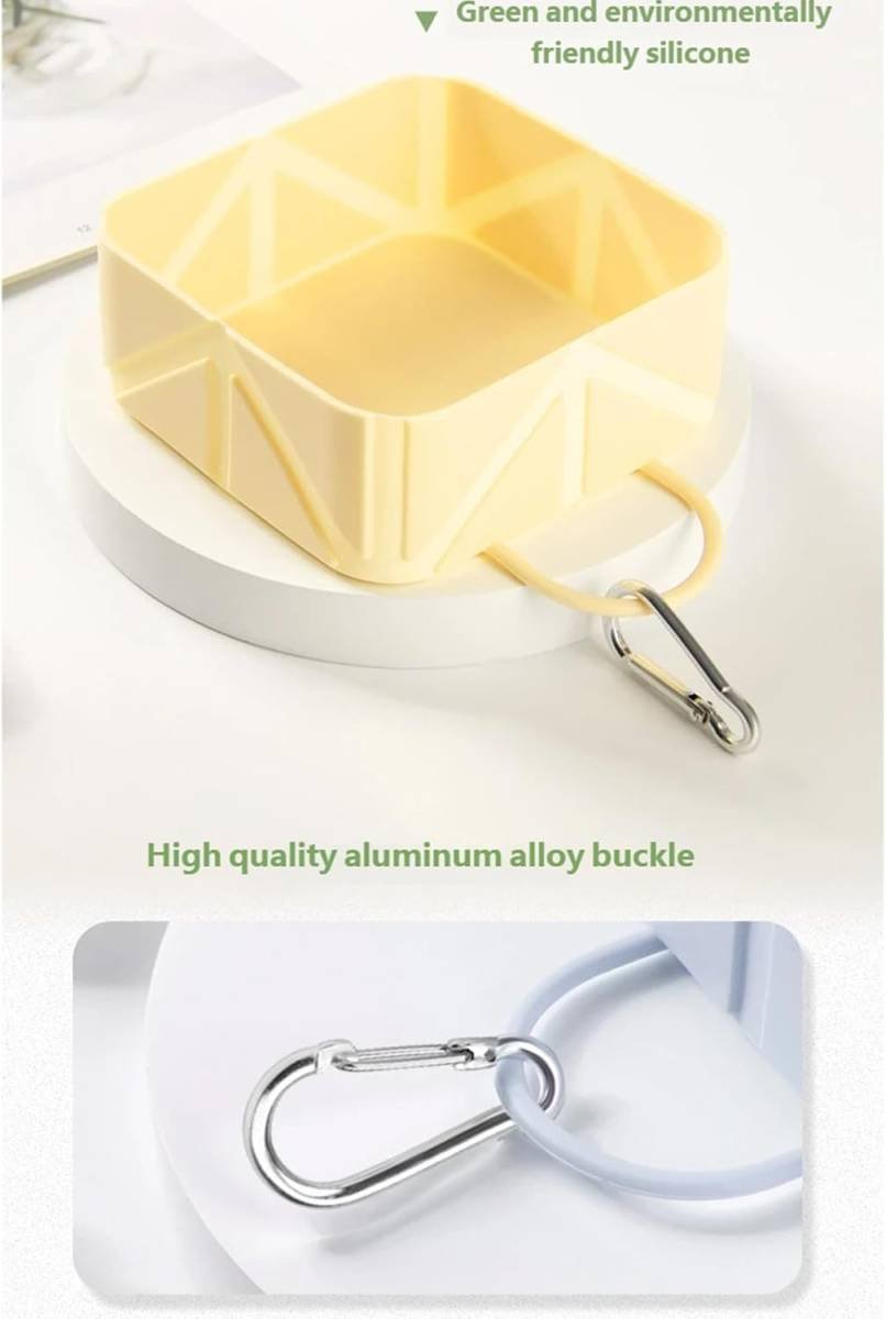 Foldable Dog Food Bowl - Dog Drinking Bowl - Dog Bowl - Travel Bowl - Water Bowl - Food Bowl - Dog Supplies - Hiking - Camping - On the Go - Silicone Bowl - Portable Food Bowl - Dog Accessories - Black - 1 Piece