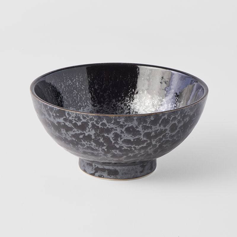 Udon Bowl 19.5cm Black Pearl Glaze