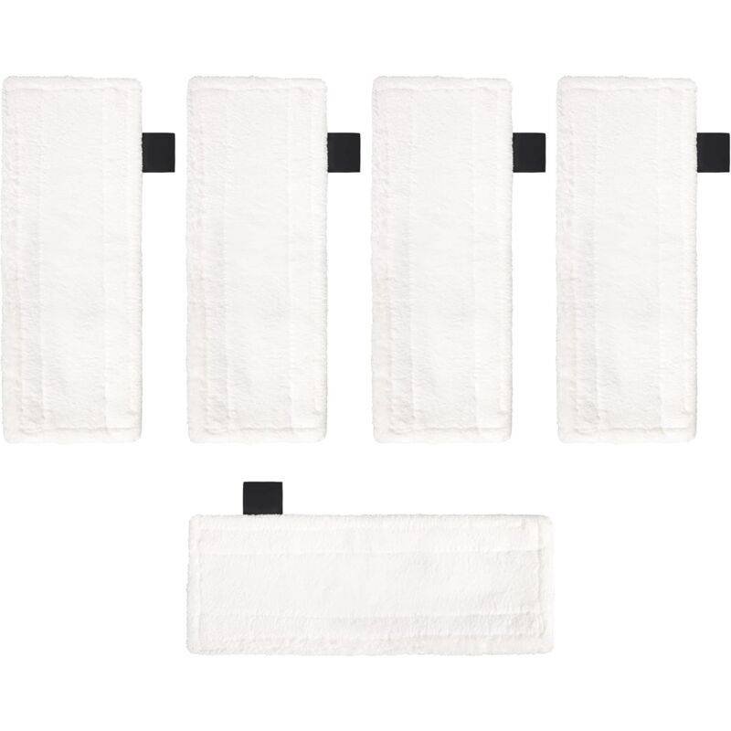 5 Pack Microfiber Floor Mop Pads Compatible With Karcher Easyfix Sc2 Sc3 Sc4 Steam Cleaners, Steam Mop Replacement
