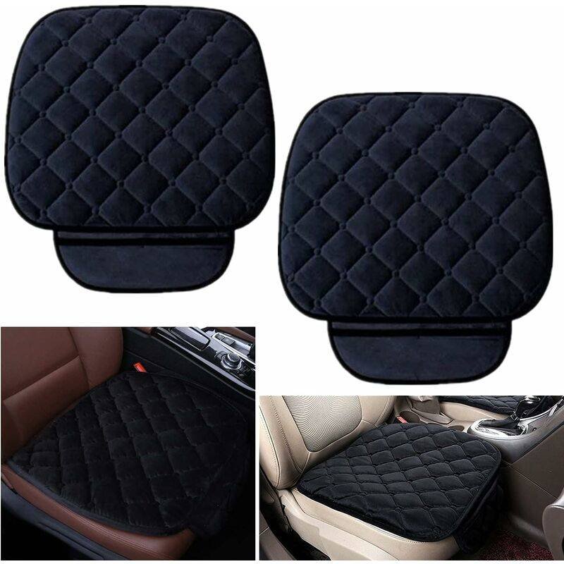 Car Seat Cushion Seat Cover Velvet Cover For Back Chair Front Seat Vehicle Protective Cover Mat Protector For Pets (2