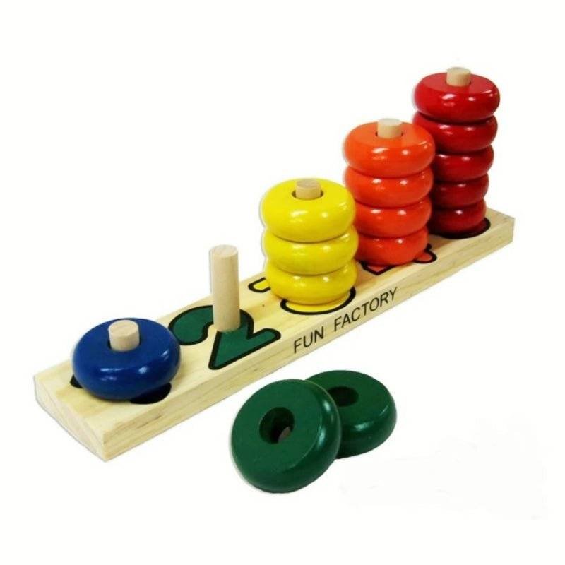 Fun Factory - Stacking Rings Numbers 1-5