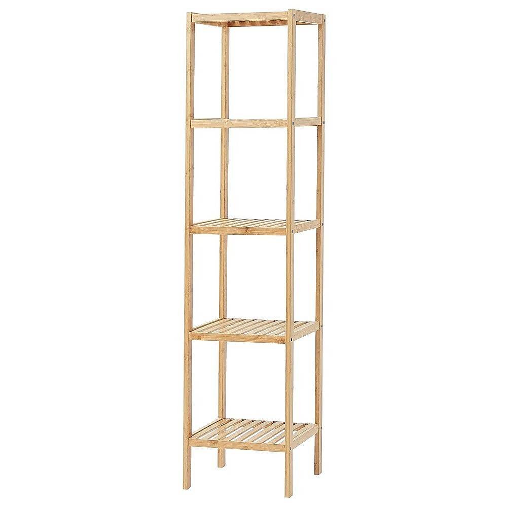 5 Tier Bookshelf Storage Bookcase Shelving Unit for Home Office