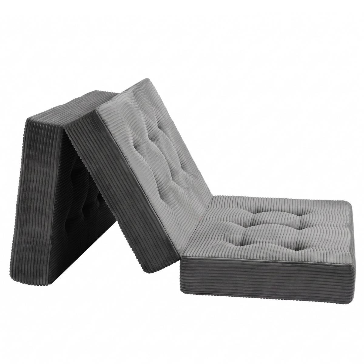 Giselle Single Folding Mattress 15cm Foldable Foam Portable Guest Sofa Bed Camping Mat