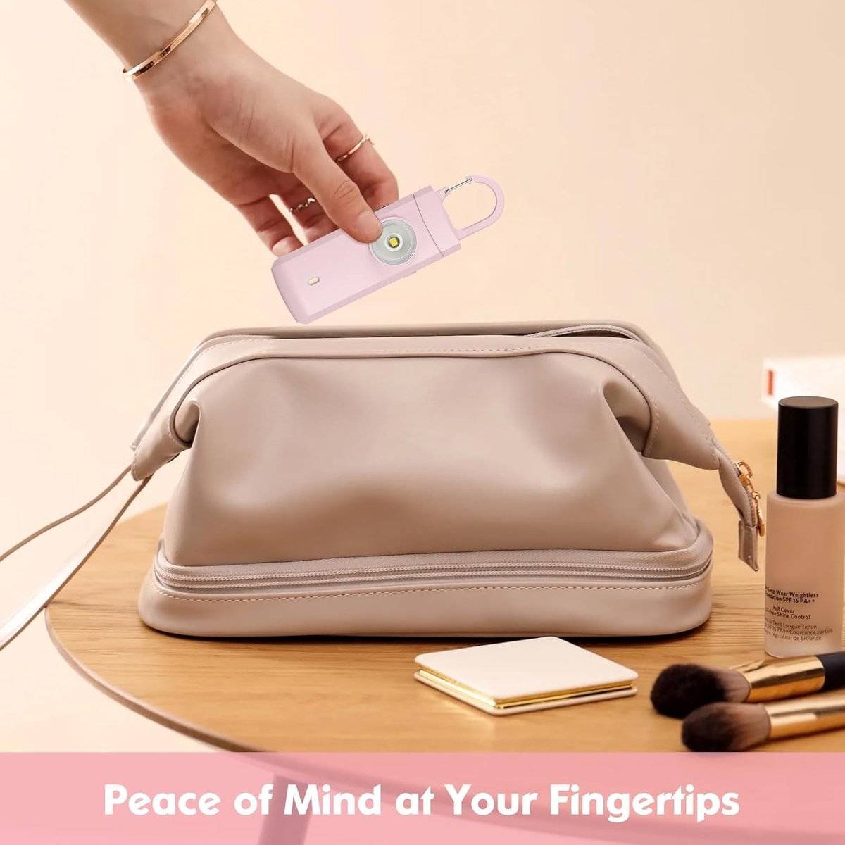 Personal Alarm - Powerful 130dB Sound and Flashing Light - Personal Security Alarm - Self-Defense Keychain - Personal Protection - Emergency Signal - Senior Alarm - Portable Security Alarm