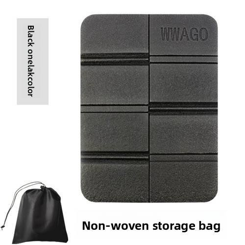 5 Pack Black Portable Folding Foam Seat Pads Waterproof Damp Proof Mats for Park Camping Beach Hiking Australian Outdoor Activities
