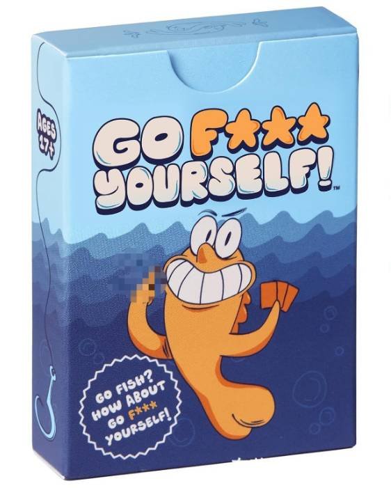 “Go F*** Yourself ”Card Game - Hilarious Adult Party Prank & Gag Gift for Game Nights