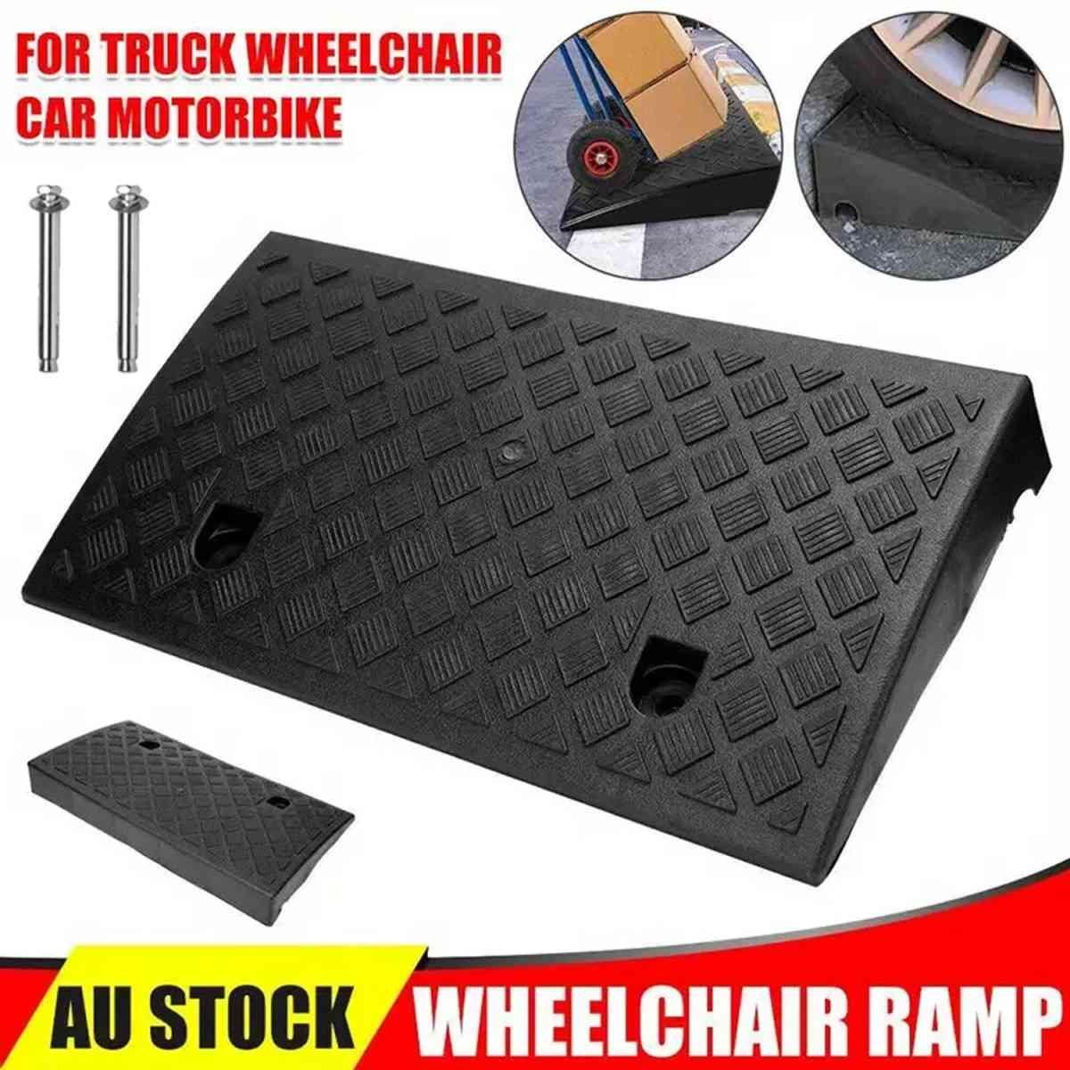 AU Heavy Duty Kerb Curb Ramp Threshold Ramps For Truck Wheelchair Car Motorbike