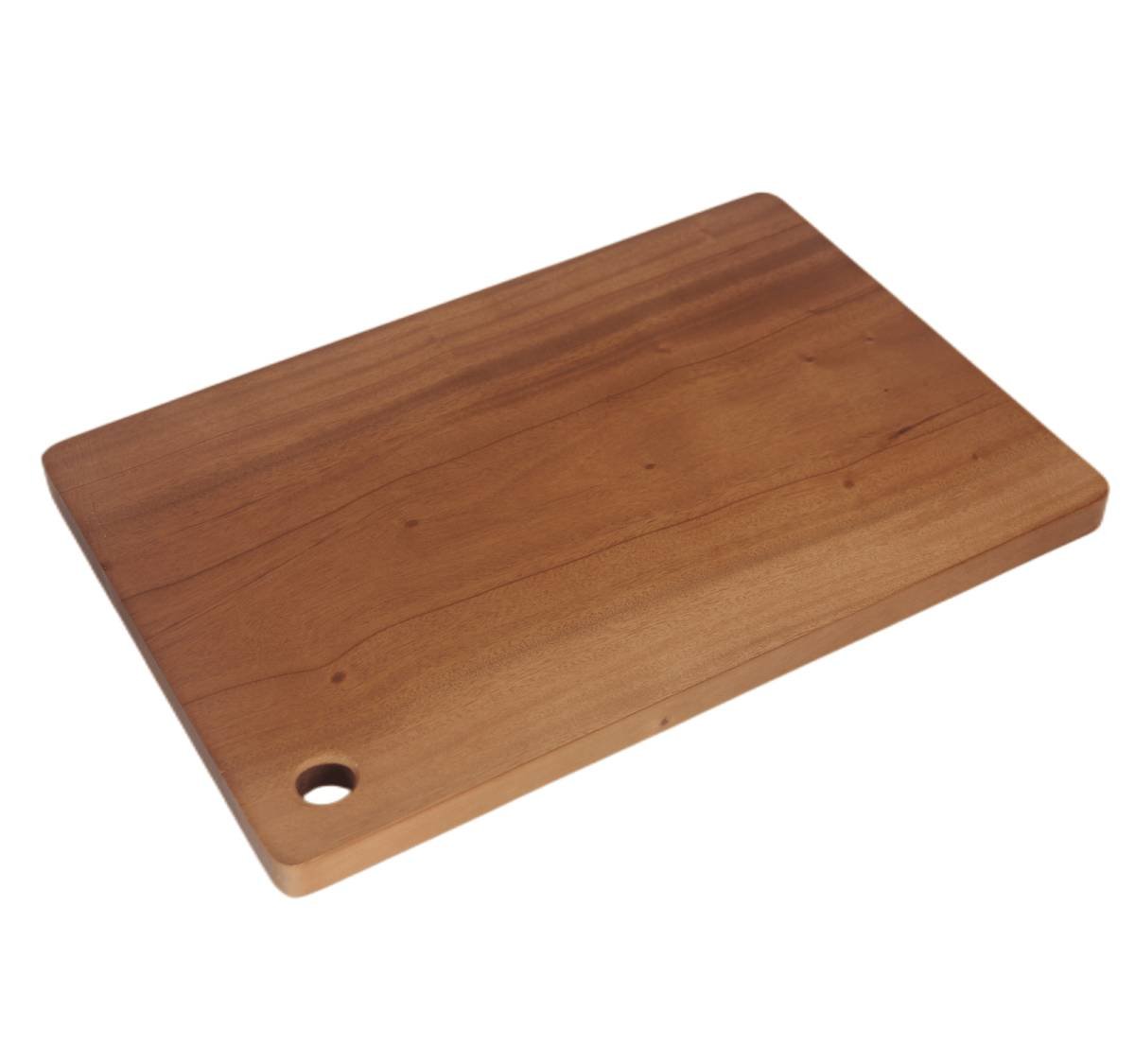 YES4HOMES 44x30cm Natural Hardwood Hygienic Kitchen Cutting Wooden Chopping Board