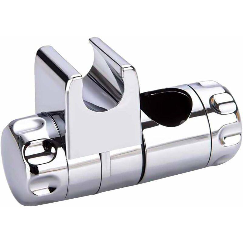 Replaceable Handheld Shower Holder, Shower Head Holder, Adjustable Bathroom Shower Clamp Fit 25Mm Shower Bar, 19-22Mm