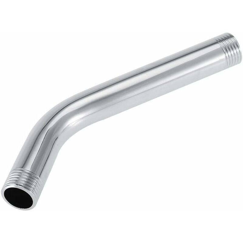 Shower Extension, Stainless Steel Shower Arm Wear-Resistant Rustproof Wall Mounted Handheld Extension Arm Bathroom Hose