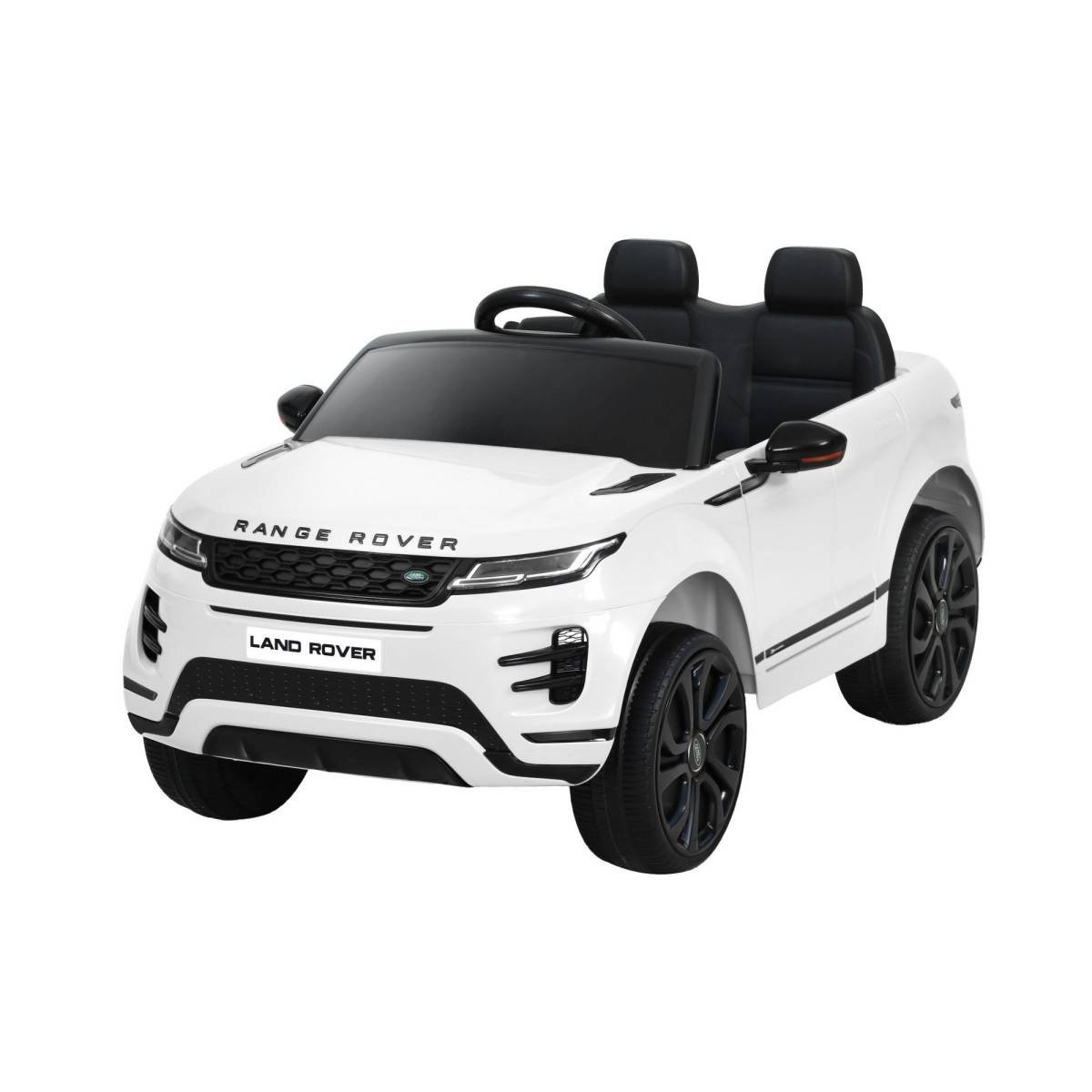 Kids Electric Ride On Car Land Rover Licensed Toy Cars Remote 12V Battery White