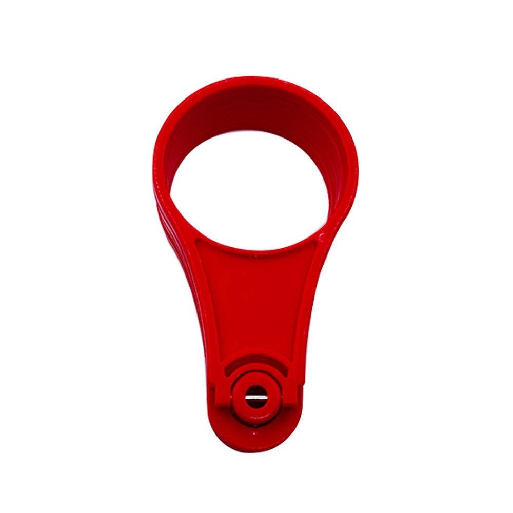 Portable 6-Cup Drink Carrier Foldable Reusable Coffee Tray Holder Red for Parties Camping & Office Runs