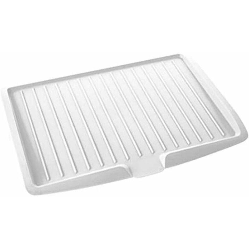 Premium Dish Drainer Plastic Dish Drainer Mat Dish Drainer Dish Rack Sink Side Drainer Sloped Draining Tray For Pots,