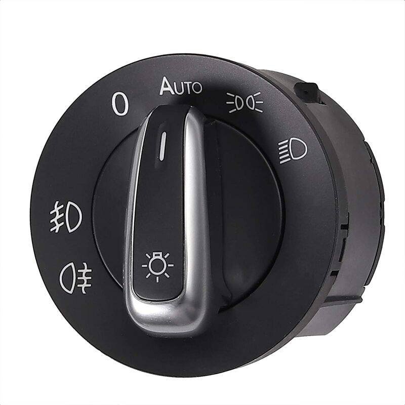 Headlight Switch 5Nd941431B, 10 Pin Main Light Switch Control Switch For Vw: Golf, Eos, Scirocco, Tiguan, Touran,