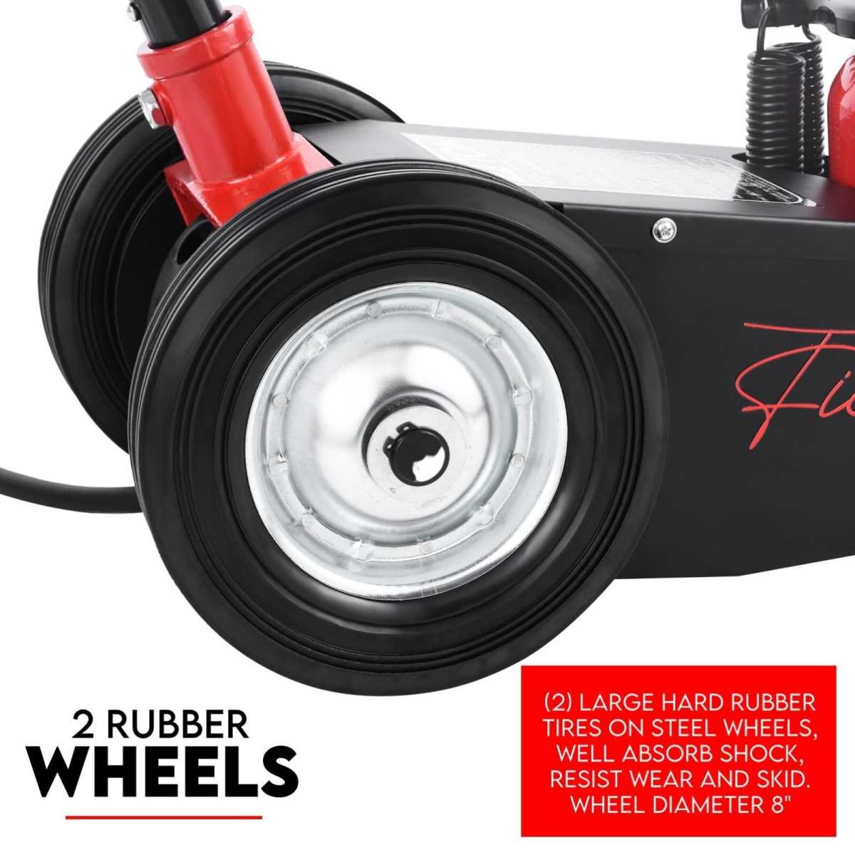  Low Profile 22 Ton Air Hydraulic Trolley Truck Jack Floor Garage Service