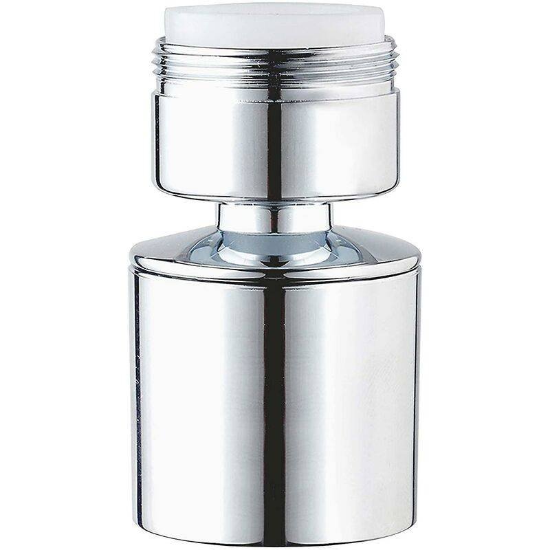 24Mm Dual Function Kitchen Faucet Aerator, Acs Certification, Chrome Male Thread (M24)