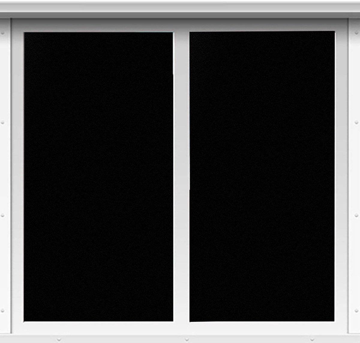 Blackout Window Film - Office/ Home/ Bathroom/ Bedroom/ Kitchen Blackout Window Film - Blackout Window Sticker - Opaque Glass Sticker - Heat Insulation, Sunscreen, Anti-UV, Decorative Window Sticker - 45x100cm - With scraper