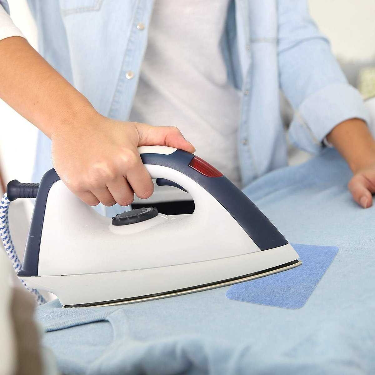 Clothing Repair Patches - 30 Pieces - self-adhesive jeans patches - Repair a hole in clothing - iron-on patches for clothing repair - Repair - clothing repair for jeans - patch - repair cloth - iron-on for denim jeans repair