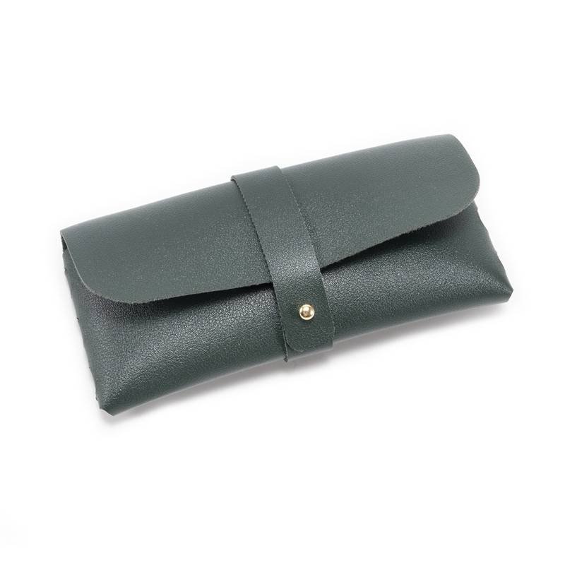 30-Piece green Chic & Sleek PU Leather Soft Eyeglass Case - Protective Pouch for Sunglasses & Reading Glasses