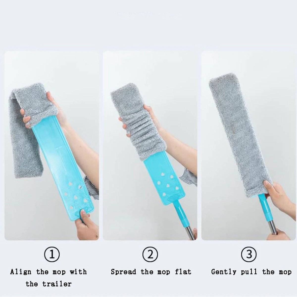 Underbed Dust Wiper – Extendable to 130cm, home use