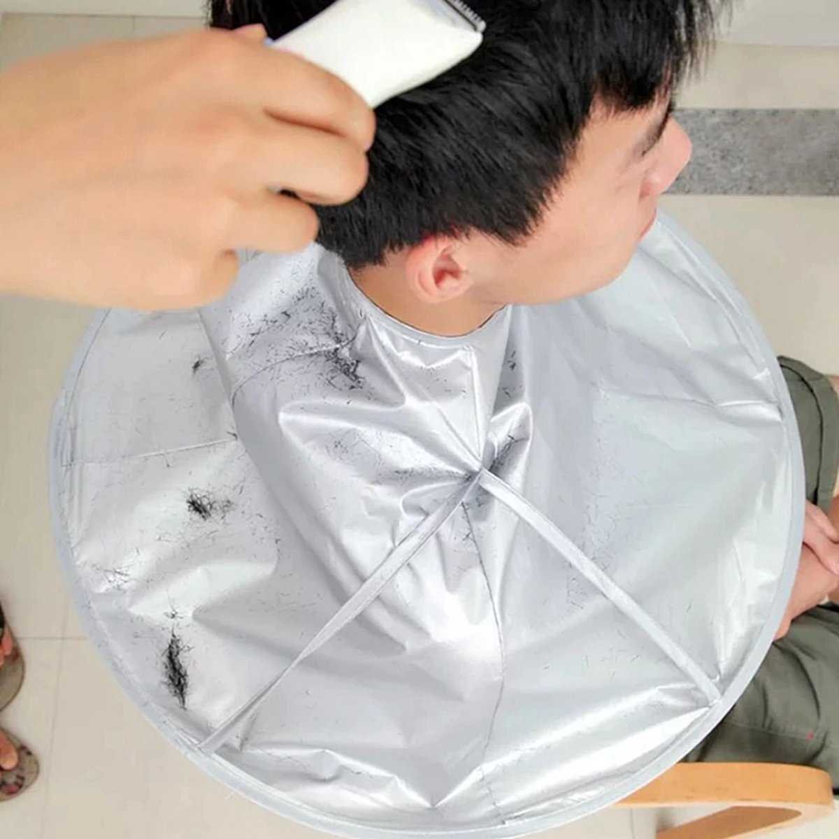 Grey Hairdresser's Cape