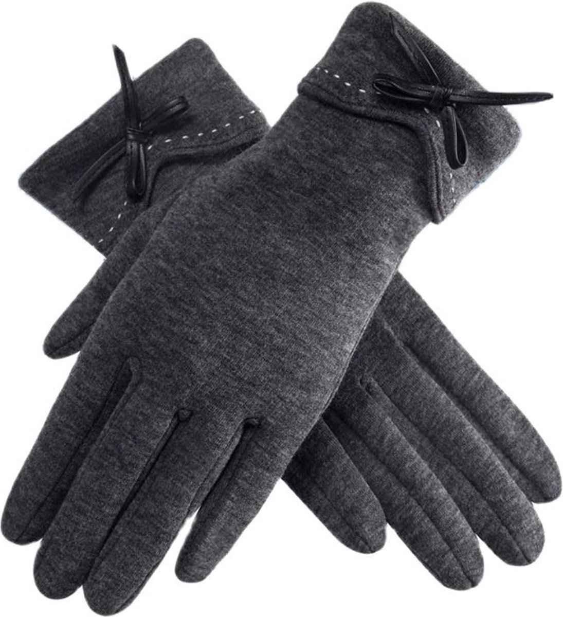 Thermal Gloves - Winter Sports - Thermal - Waterproof - Autumn - Winter Gloves Women's Thin Section Keep Warm - Touchscreen Single Layer - Windproof Cycling - Tie Nice Elasticity Gloves