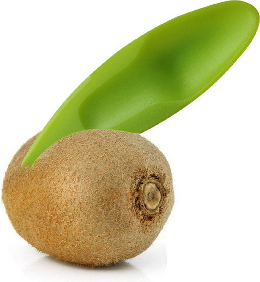Kiwi Slicer | Kiwi Spoon | Kiwi Knife | Fruit Knife | Melon Scoop | Plastic | Green