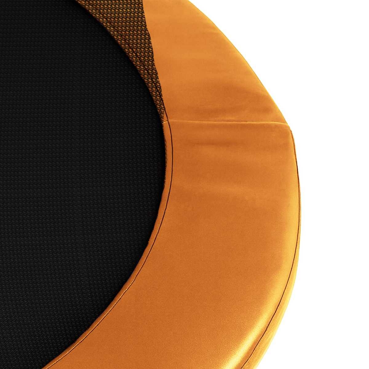 Kahuna 12ft Trampoline Pad and Net - Orange