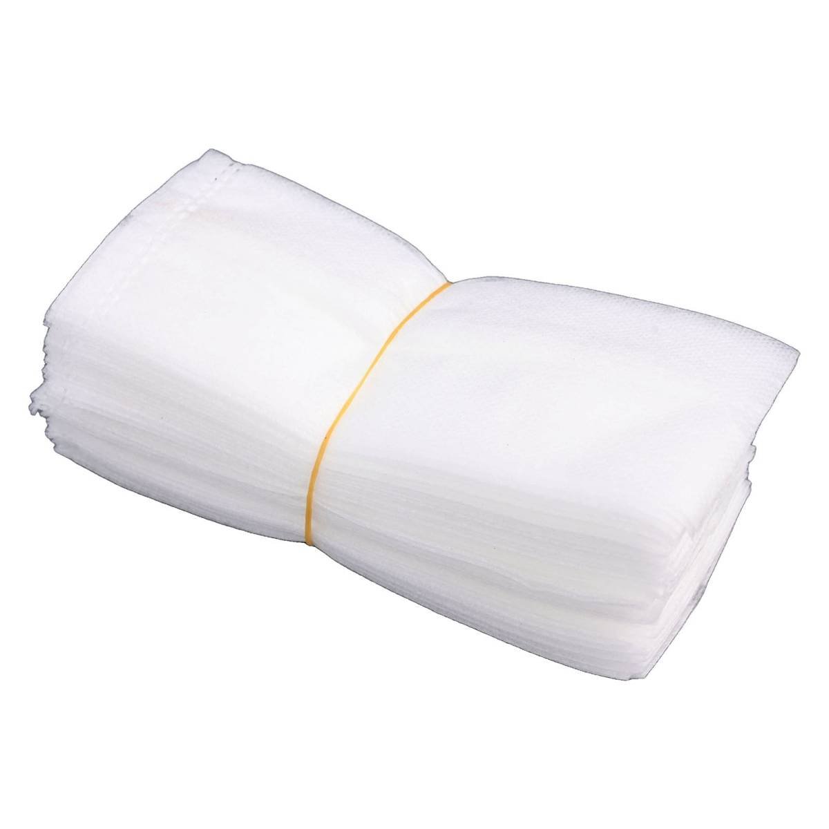 100Pcs White Non-Woven Fabric Plant Grow Bags For Seedlings Flowers Vegetables - Biodegradable Nursery Pots In 6 Sizes From 10X12Cm To 24X27Cm - Breathable Garden Planting Containers 12X15Cm Folding