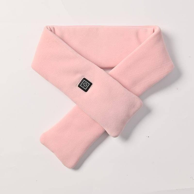 USB Rechargeable Graphene Heated Neck Warmer Pink-Gift Box Edition