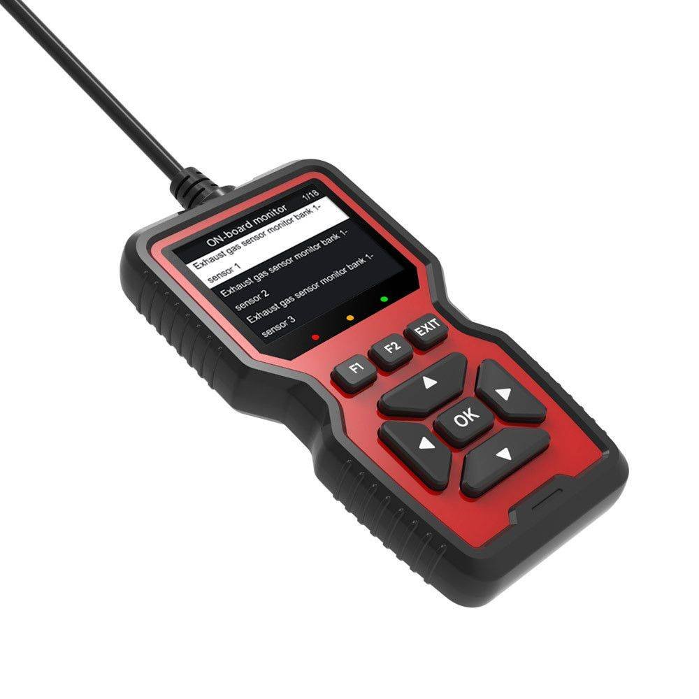 OBD2 Scanner Diagnostic Tool, Check Engine Code Reader OBD2 Scanner with Reset, Mode 6, Mode 8 & I/M Readiness, Auto Check Engine Light Car Diagnostic Scan Tool for All OBDII Car Since 1996