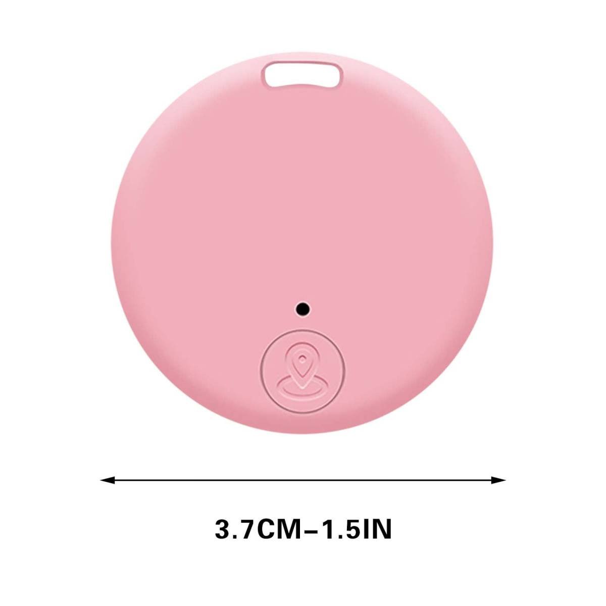 Bluetooth 5.0 Two-Way Alarm Key Finder, Smart Anti-Loss Tracking Device for Keys, Wallet or Pets, Ultra-Low Power Consumption with 6-Month Battery Life, Compact and Portable Locator B