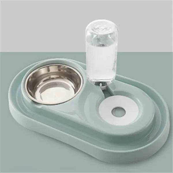 Automatic Dog Water Refill Bowl, Model A, Blue