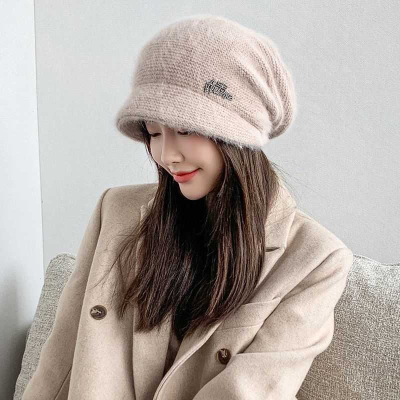 Ribbed Knit Beanie Hat - Winter Warm Skull Cap for Men Women - High Quality Acrylic Close Fit Casual Cuffed Hat - Khaki