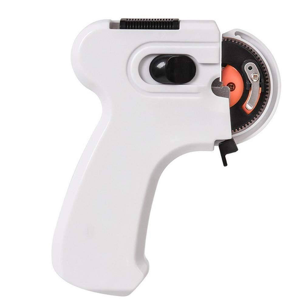 Fishing Knot Tying Tool, Automatic Fishing Hook Tyer, Line Tying Device, Electric Hook Setter, Outdoor Tool for Boaters, Anglers Long handle (white)