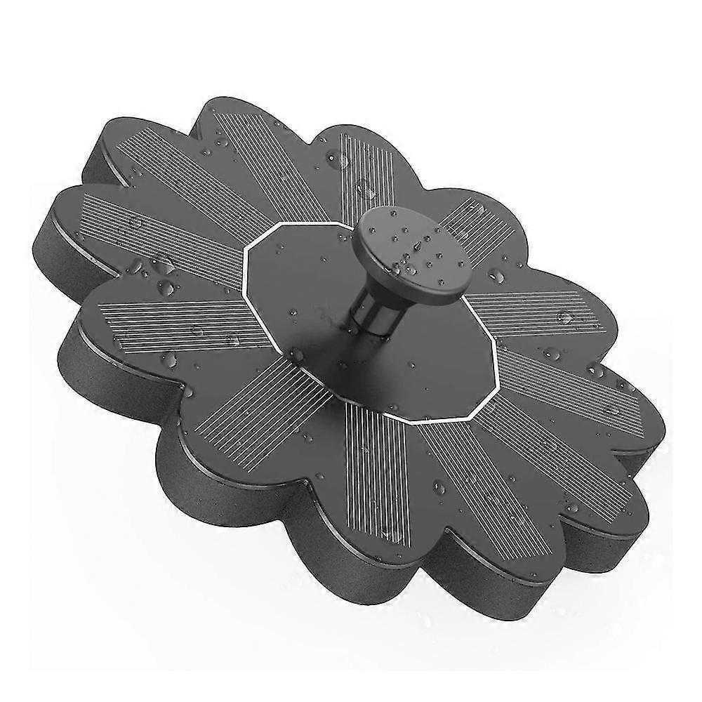 Solar Bird Bath Fountain Floating Solar Pump Garden Water Feature