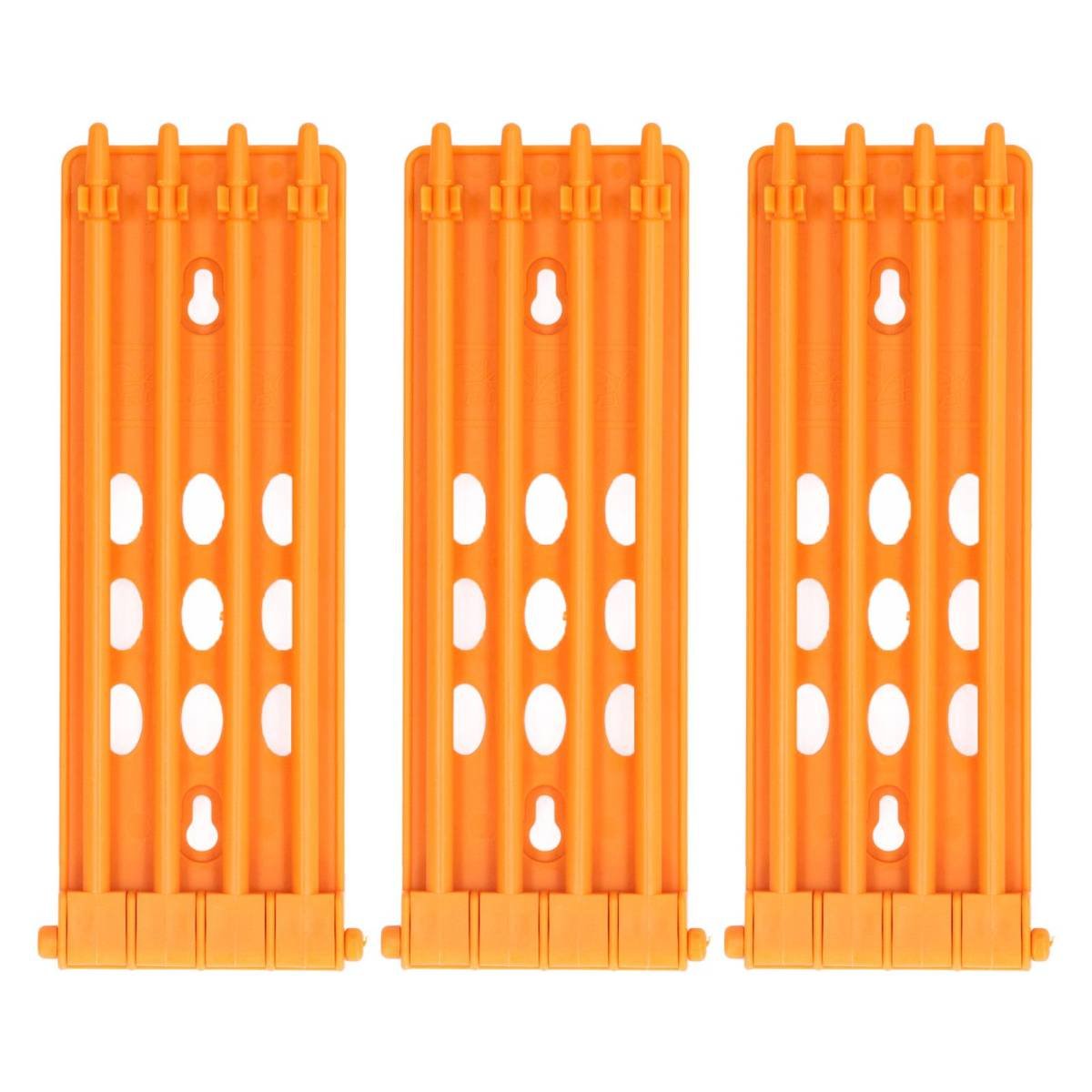3Pcs Pigeons Foot Rings Frame 4 Column Independent Save Space Racing Pigeons Supplier Foot Place for Pigeons FarmYellow