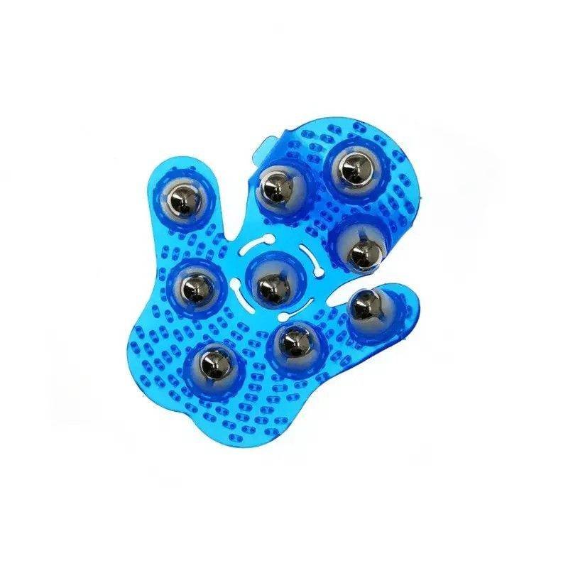 "Palm Nine-Ball Massager" – One Roll Relieves Fatigue, Full Relaxation for Neck, Shoulders, Legs and Feet. Take It Anywhere at Home or Work. A New Essential for Healthy Living.(BLUE)