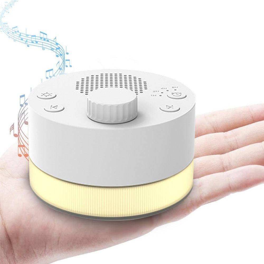 White Noise Sound Machine with 24 Soothing Sounds Timer with Night Light