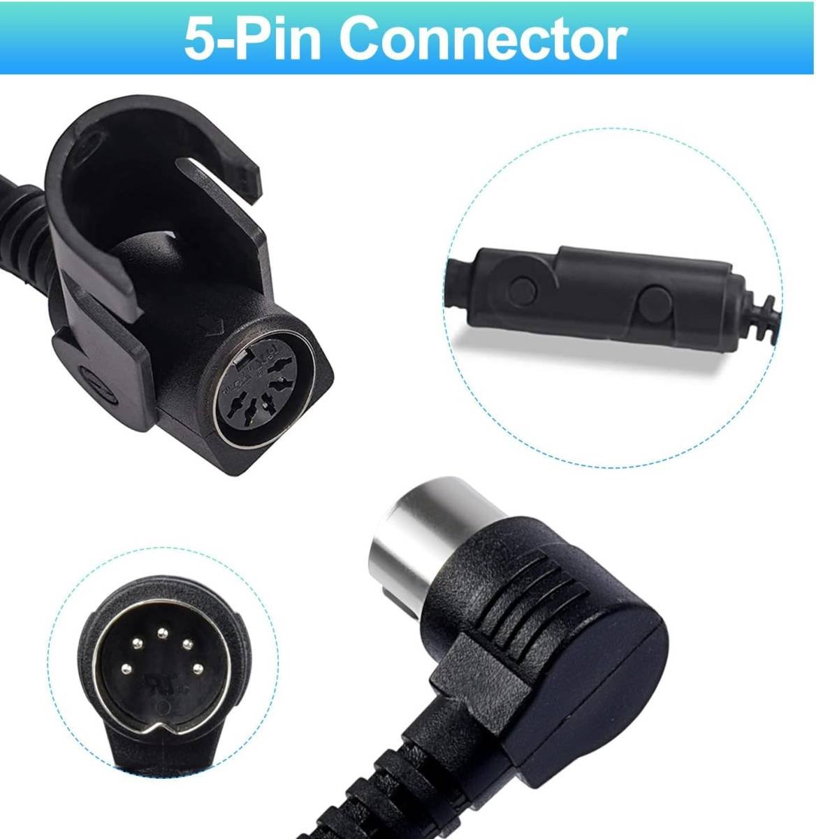 Recliner Remote Lift Chair Remote Replacement 2 Button (Up/Down) 5-Pin Hand Controller for Lazyboy, Golden Limoss OKIN