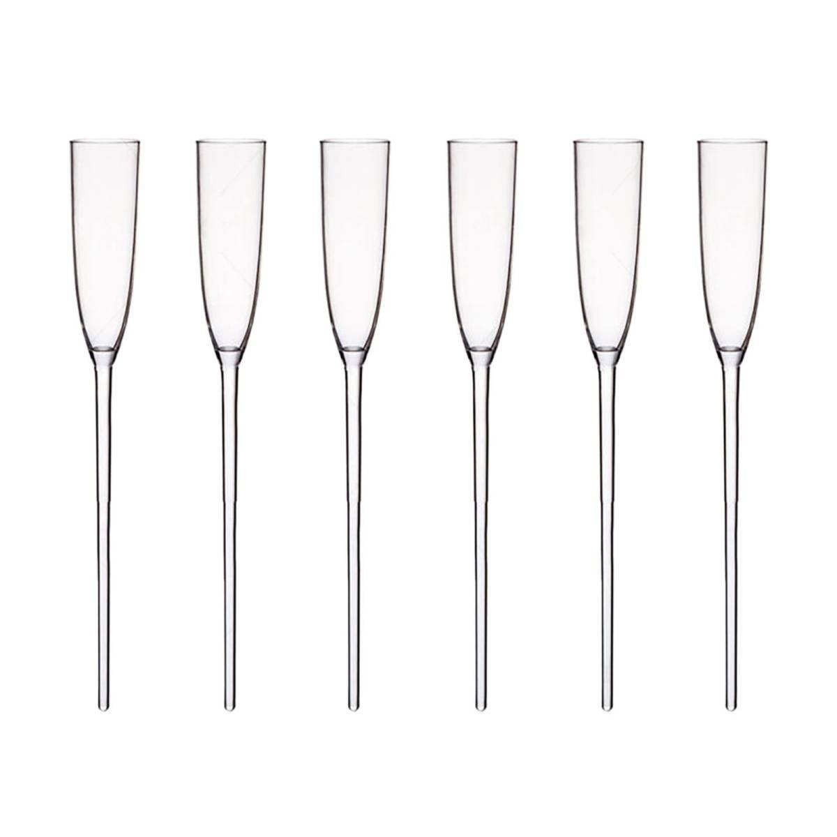 JWDX Glass and Bottle! Floating Champagne Flutes Floating Champagne Glasses for The Pool Floating Wine Glass Champagne Flutes Bouquet Vintage Acrylic Colorful Transparent Glasses CL1