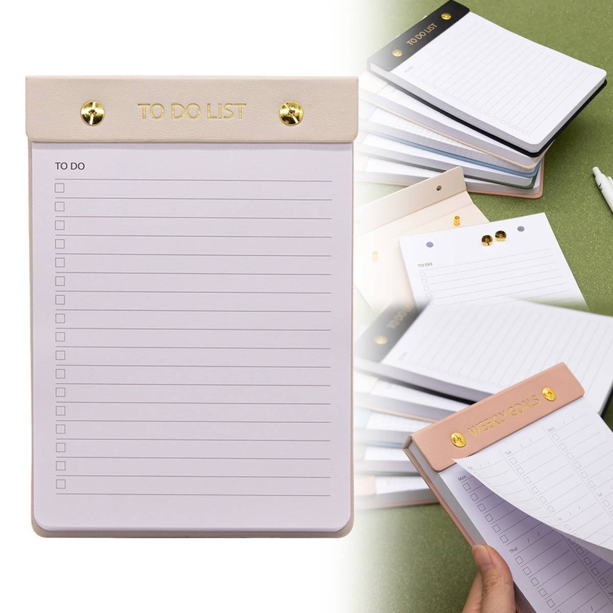 1 Book JWDX Student Notebook: 120+ Page Daily Planner & Organizer for Effective Time Management, Homework Tracking, Goal Setting & Productivity – Ideal for School One Size D