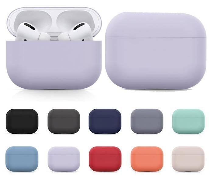 Silicone Case for AirPods Pro, White, Multiple Colors